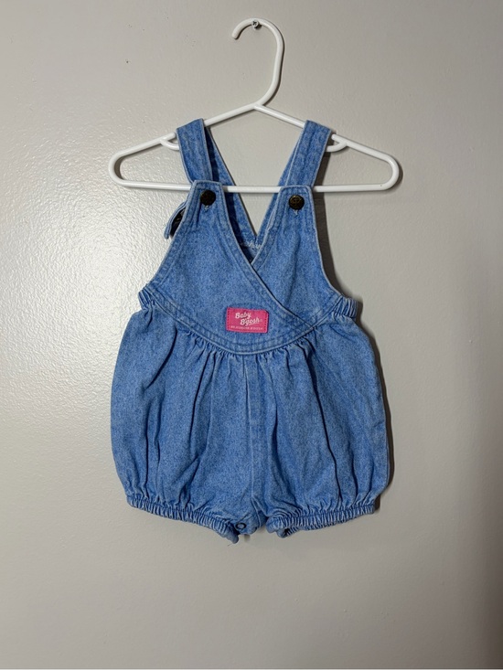 OshKosh B'gosh Other - Vintage Oshkosh Blue Denim Bubble Romper - size 12 months
